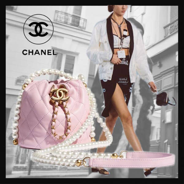 2021新作シャネル 偽物ミニハンドバック/ピンク AS2529 B05543 NC022